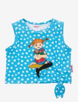 Pippi Longstocking - Prickigt Topp - Marškinėliai be rankovių - Mėlyna