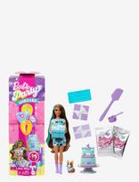 Barbie - Party Unboxed Pet Birthday Series Doll & Accessories, Party Stars Set With 10 Surprises - Lėlė - Marga / raštuota