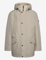 BOSS - Osiass1 - Parka stiliaus striukė - Smėlio