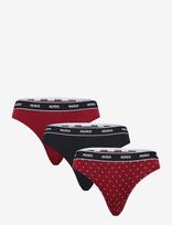 HUGO - Triplet Thong Design - Stringai - Raudona