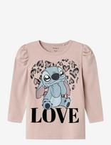 Name It - Nmfjamin Stitch Ls Top Box Noos Wdi - Megztinis - Rožinė