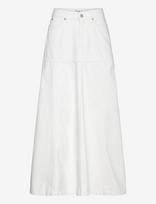 Twist & Tango - Sherry Denim Skirt - Maxi sijonas - Balta