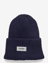 Hummel - Hmljr Heavy Rib Knit Beanie - Kepurė - Tamsiai mėlyna