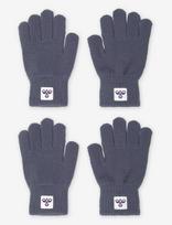 Hummel - Hmljr Knit Gloves 2-Pack - Pirštinės - Mėlyna