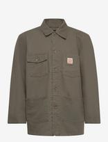 Levi's® - Berkley Chore Coat Dried Orega - Džinsinis švarkas be pamušalo - Chaki spalva