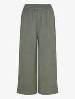 Movesgood - Com Trousers - Plačios kelnės - Chaki spalva