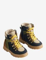Wheat - Bootie Toni Sport Tex - Žieminiai batai su raišteliais - Tamsiai mėlyna