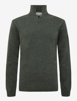 Casual Friday - Cfkarl Lambswool Polo Knit - Polo marškinėliai ilgomis rankovėmis - Chaki spalva