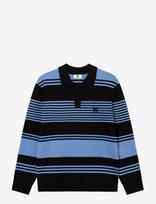 WOOD WOOD - Wwcurt Polo 25212 - Polo marškinėliai ilgomis rankovėmis - Mėlyna