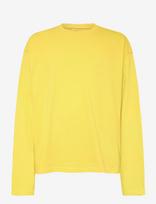 Weekday - Loose Boxy Long-Sleeved T-Shirt - Marškinėliai ilgomis rankovėmis - Geltona