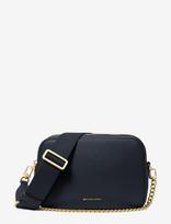 Michael Kors - Md Dblzp Chn Camera Xbody - Rankinė per petį - Tamsiai mėlyna