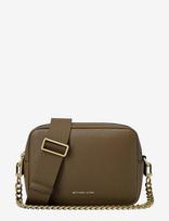 Michael Kors - Md Dblzp Chn Camera Xbody - Rankinė per petį - Chaki spalva