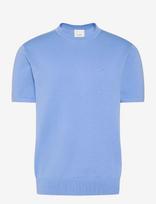 Calvin Klein - Ss Supima Cotton Crew 14Gg - Marškinėliai trumpomis rankovėmis - Mėlyna