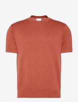 Calvin Klein - Ss Supima Cotton Crew 14Gg - Marškinėliai trumpomis rankovėmis - Raudona