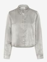 My Essential Wardrobe - Estellemw Short Shirt - Marškinėliai ilgomis rankovėmis - Balta