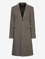 Polo Ralph Lauren - Wool-Blend Herringbone Coat - Vilnonis paltas - Pilka