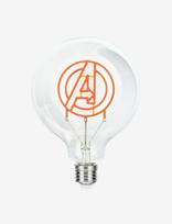Paladone - Led Neon Bulb Lamp - Marvel Avengers - Stalinė lempa - Balta