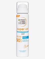 Garnier - Garnier Ambre Solaire Super Uv Over Makeup Protection Mist With Hyaluronic Acid Spf50+ 75 Ml - Veido odos priežiūrai - Nude