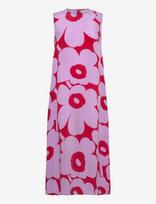 Marimekko - Migot Unikko - Iki kelių ir midi suknelės - Rožinė