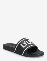 Lyle & Scott - Lyle & Scott Slider - Baseino šlepetės - Juoda