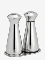 Robert Welch - Signature (Br) Medium Mills And Ss Tray 3-Piece - Druskos ir pipirų malūnėlis - Sidabro