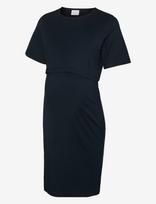 Mamalicious - Mlmay June Ss Jrs Abk Dress 2F - Trumpa suknelė - Tamsiai mėlyna