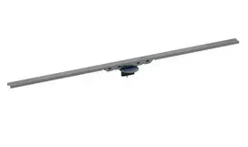 Geberit CleanLine dušo latakas 30–130 cm, šlifuoto juodo chromo spalvos 154.447.QC.2