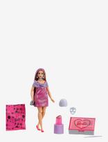 Barbie - Party Unboxed Glam Party Series Pink Sparkle Doll & Accessories With 10 Surprises - Lėlių aksesuarai - Marga / raštuota