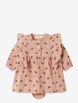 Lil'Atelier - Nbfkoala Ls Loose Body Dress Lil - Suknelė kūdikiui ilgomis rankovėmis - Rožinė
