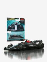 Hot Wheels - Premium Formula 1 1:64 Scale Die-Cast Mercedes-Amg Petronas Formula One Team W15 Vehicle - Kiti žaisliniai automobiliai - Juoda