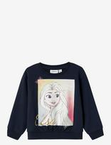 Name It - Nmfjill Frozen Nreg Sweat Unb Wdi - Megztinis - Tamsiai mėlyna