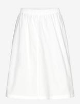 Weekday - Cotton Poplin Midi Skirt - Iki kelių ir midi sijonai - Balta