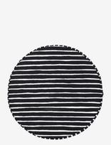 Marimekko Home - Piccolo Round Seat Pad - Kėdžių pagalvėlė - Juoda