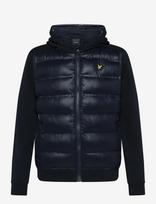 Lyle & Scott - Hybrid Hoodie - Džemperis - Tamsiai mėlyna