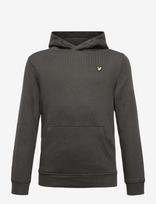 Lyle & Scott - Brush Back Pullover Hoodie - Džemperis - Pilka