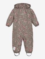 Minymo - Snow Suit Aop - Slidinėjimo kombinezonai ir komplektai - Ruda