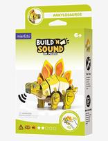 MierEdu - 3D Puzzle With Sound - Stegosaurus - 3D galvosūkiai - Marga / raštuota