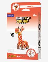 MierEdu - 3D Puzzle With Sound - Giraffe - 3D galvosūkiai - Marga / raštuota