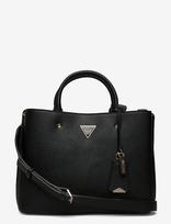 GUESS - Meridian Ii Girlfriend Satchel - Rankinė - Juoda