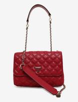 GUESS - Giully Ii 2 Comp Cnvrtble Flap - Rankinė - Burgundiška splava