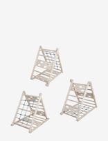 ROBA - Wooden Climbing Triangle - Motorinių įgūdžių baldai - Marga / raštuota