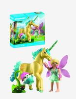 PLAYMOBIL - Collectible Unicorn: Sunshine Blossom With Fairy - Žaidimų rinkiniai - Rožinė
