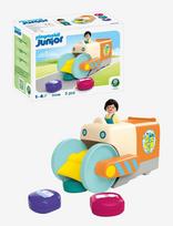 PLAYMOBIL - Junior: Push And Grab Garbage - Playmobil Junior - Marga / raštuota