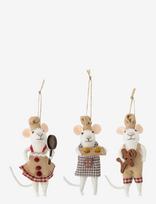 Bloomingville - Peo Ornament - Kalėdiniai žaisliukai ir eglutės aksesuarai - Ruda