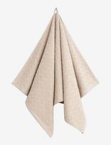 Gant - Jacquard Herringbone Towel 70X140 - Rankšluostis - Smėlio