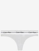 Calvin Klein - Thong - Stringai - Balta