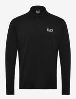 EA7 - Polo Shirt - Marškinėliai ilgomis rankovėmis - Juoda