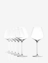 Stölzle Lausitz - Wine Glass Burgundy Quatrophil 71Cl. 6 Pieces - Raudonojo vyno taurės - Nude