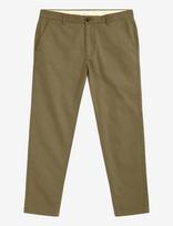 Knowledge Cotton Apparel - Chuck Regular Canvas Pants - Klasikinės kelnės - Chaki spalva