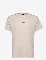 BOSS - Balance T-Shirt Rn - Marškinėliai trumpomis rankovėmis - Kreminė spalva